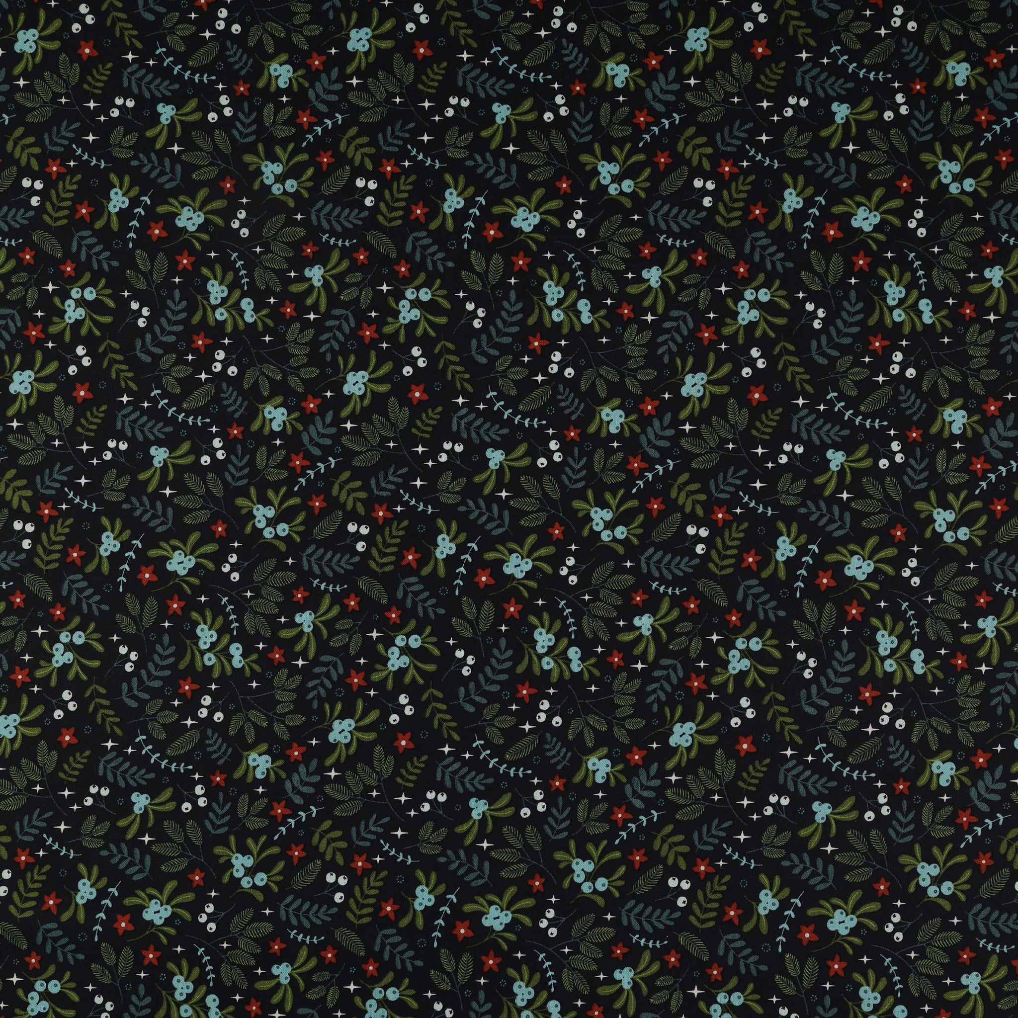 Holly & Hearth Fabric Collection - Hearth Midnight
