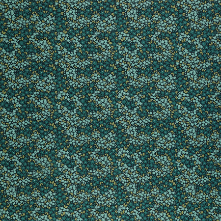 Holly & Hearth Fabric Collection - Winter Jasmine Teal