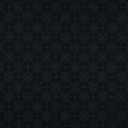 Holly & Hearth Fabric Collection - Frosted Windowpanes Midnight