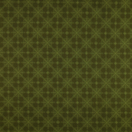 Holly & Hearth Fabric Collection - Frosted Windowpanes Evergreen