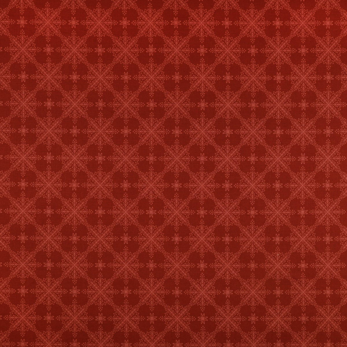 Holly & Hearth Fabric Collection - Frosted Windowpanes Mulled Wine