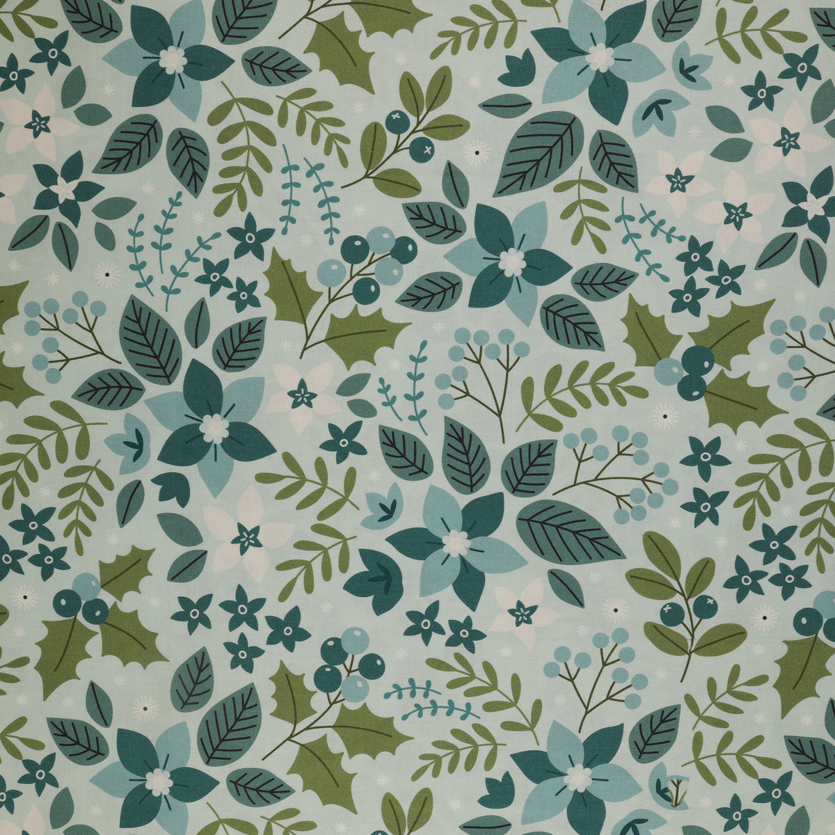 Holly & Hearth 108" Wide Quilt Backing - Holly Frost