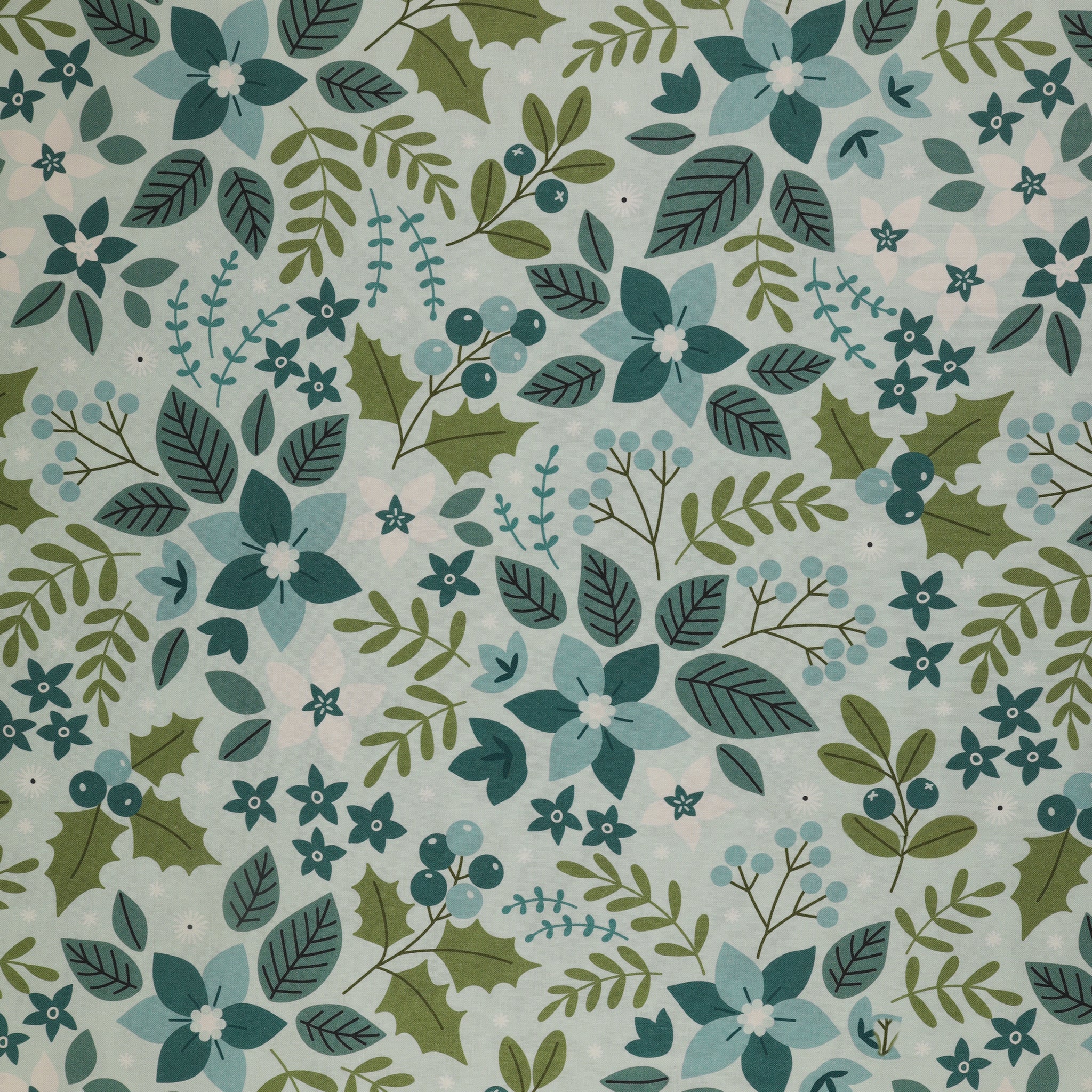 Holly & Hearth 108" Wide Quilt Backing - Holly Frost