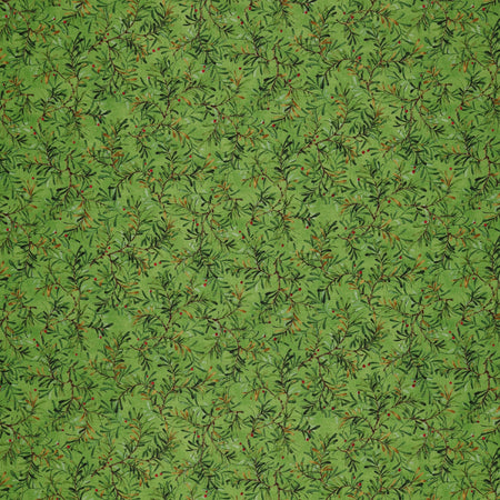 12 Days of Christmas Fabric Collection - Pine Boughs Moss