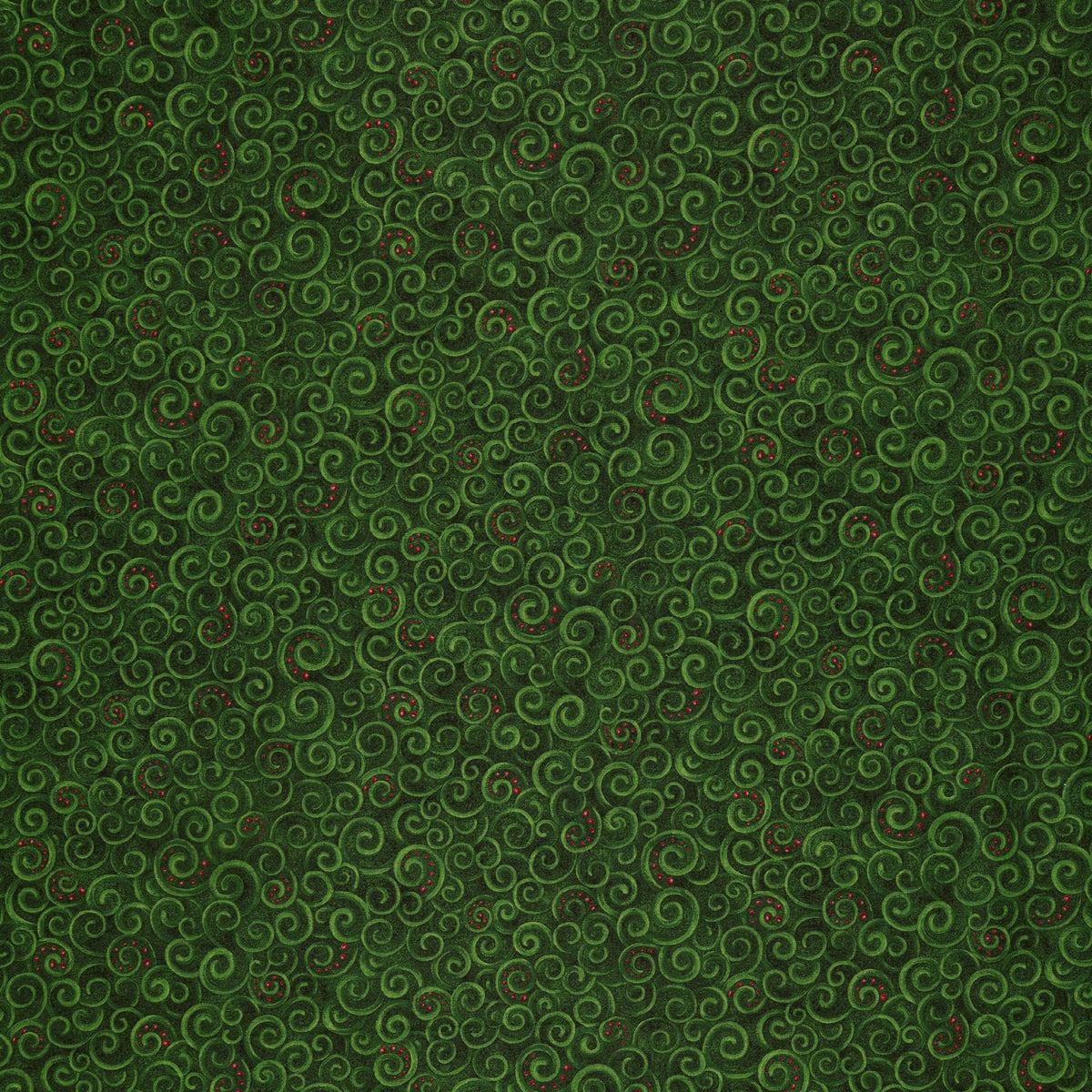 12 Days of Christmas Fabric Collection - Motion Green