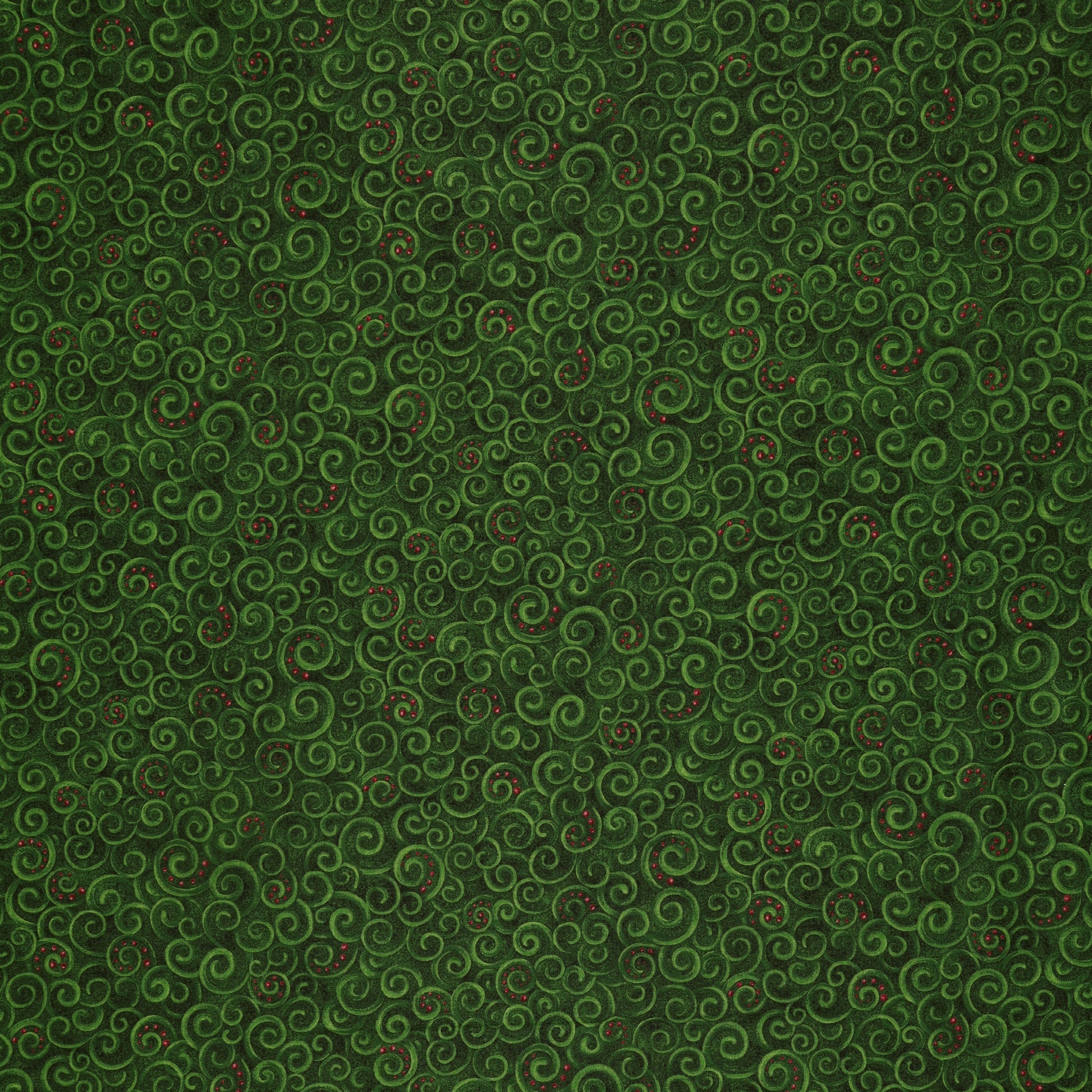 12 Days of Christmas Fabric Collection - Motion Green