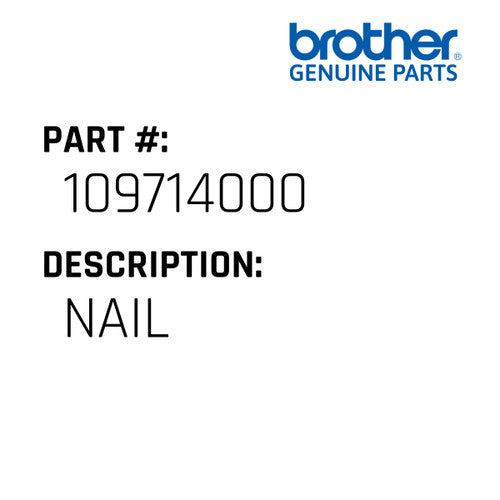 Nail - Brother #109714000