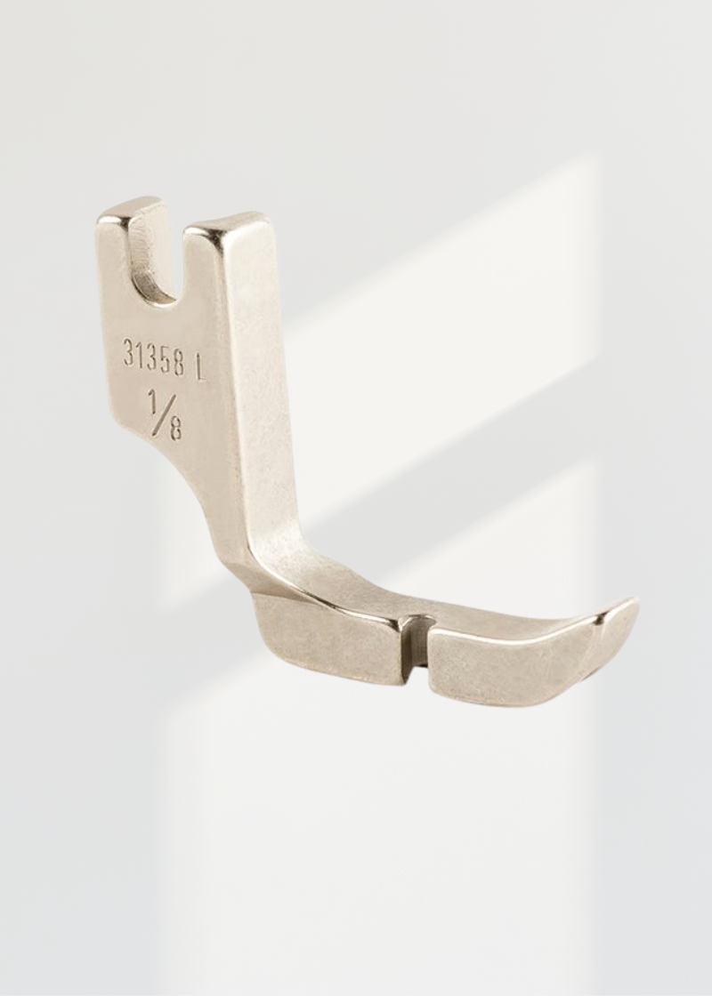 1/8" Left Cording and Piping Presser Foot for Sewing Machines – 31358L