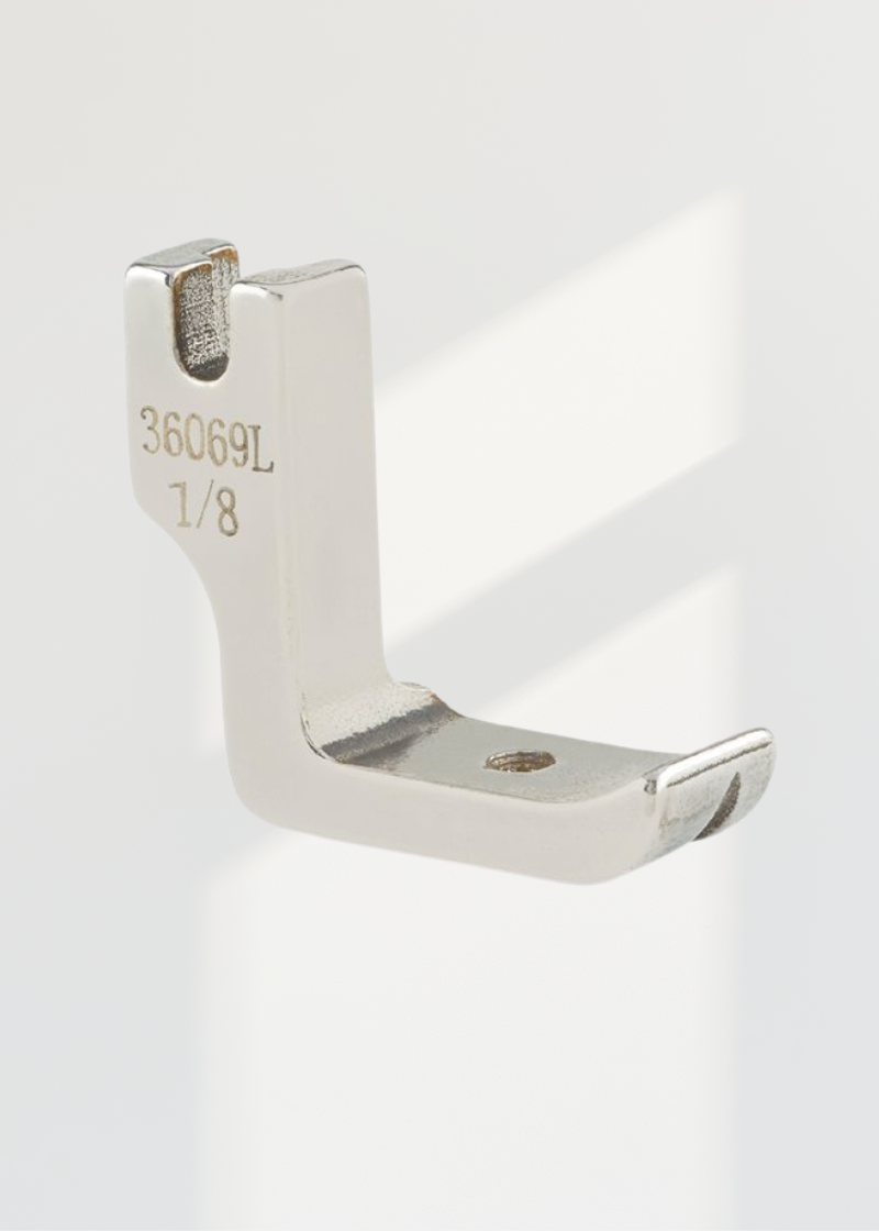 1/8" Left Piping Sewing Machine Foot (36069L) – Precision Presser Foot for Piping & Cording