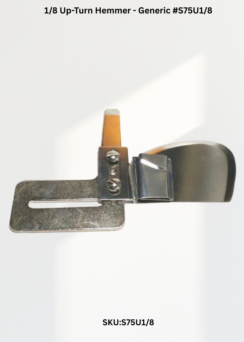 1/8  Up-Turn Hemmer - Generic #S75U1/8