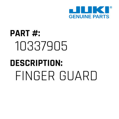 Finger Guard - Juki #10337905