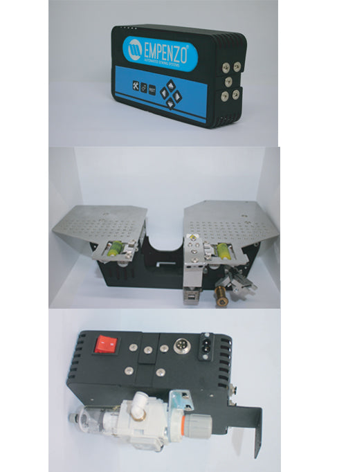 Feeding Automat System For Under Button of Jeans - Empenzo Automated Sewing Systems