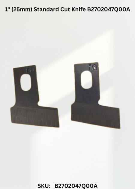 1" (25mm) Standard Cut Knife B2702047Q00A