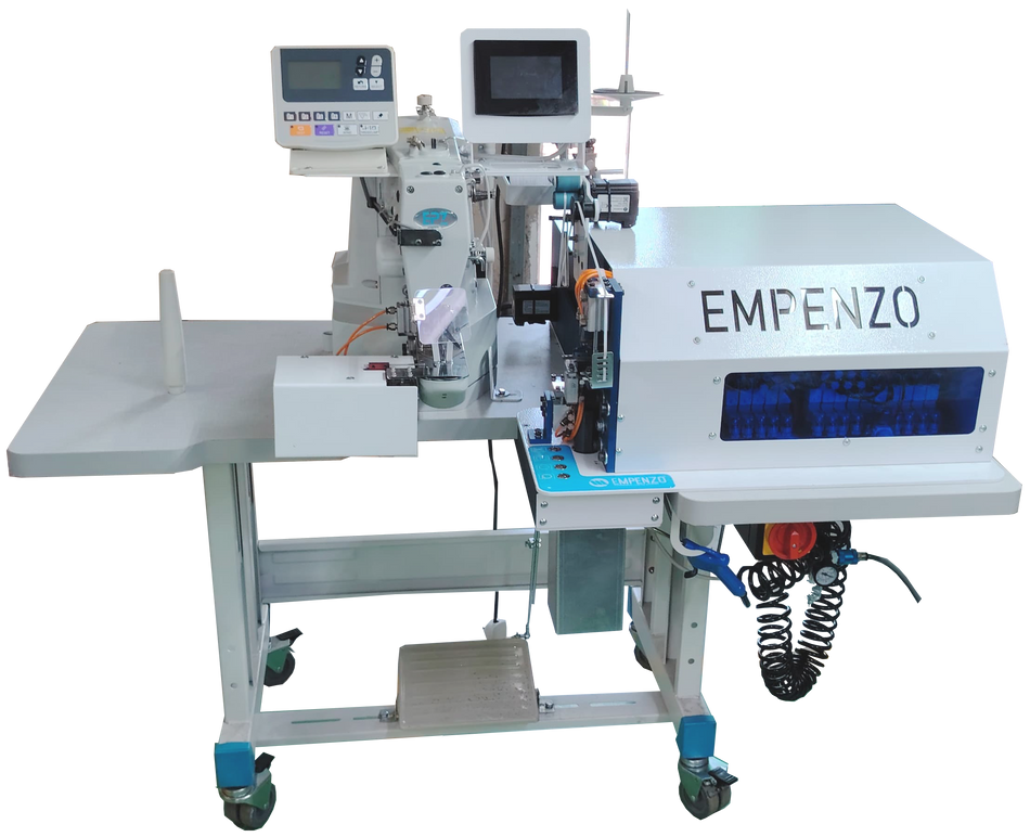 Automatic Ultrasonic Loop Hanger Attacher Machine. Front & Reverse Mode.