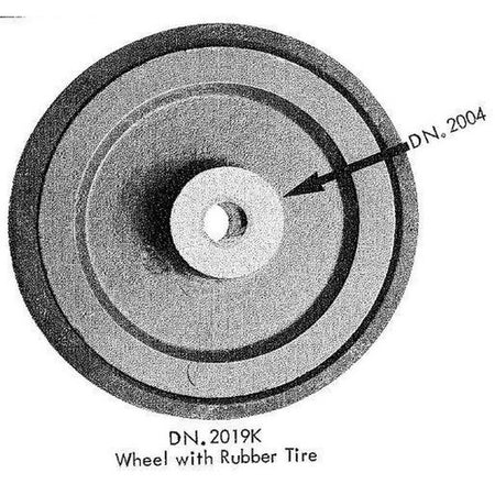 Wheel F/Brehmer - Generic #DN2019K