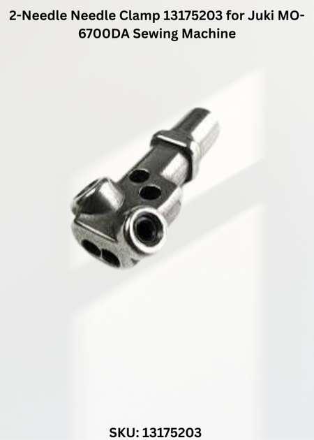 2-Needle Needle Clamp 13175203 for Juki MO-6700DA Sewing Machine