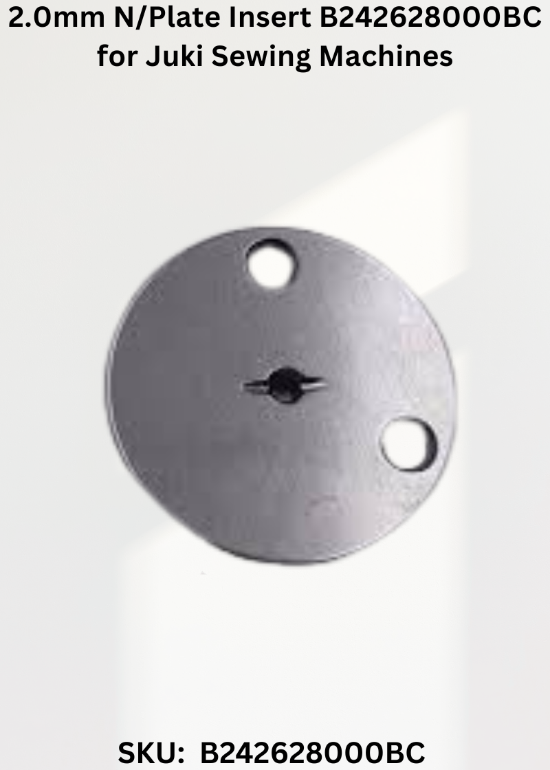 2.0mm N/Plate Insert B242628000BC for Juki Sewing Machines
