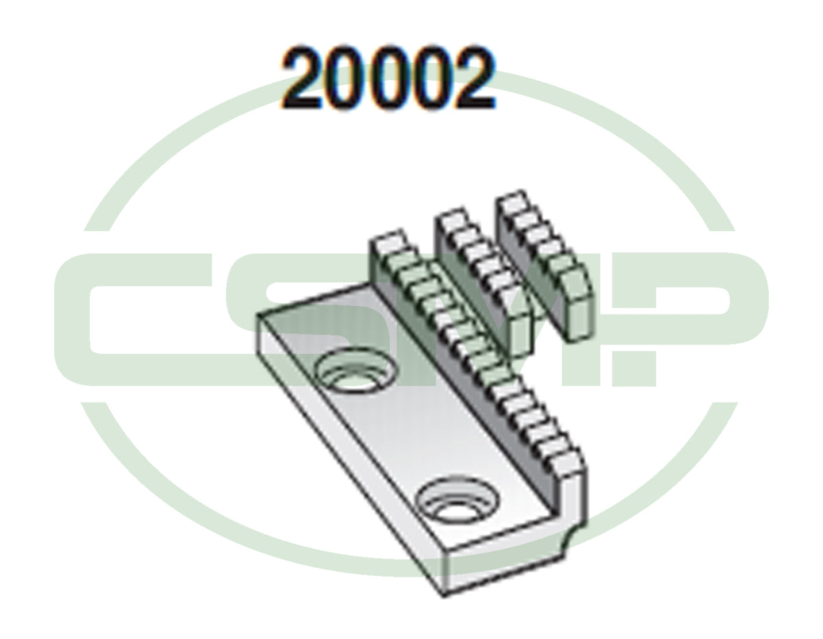 Suisei 20002T Teflon Feed Dog for A10S Binder