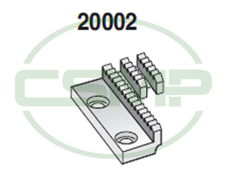 Suisei 20002T Teflon Feed Dog for A10S Binder