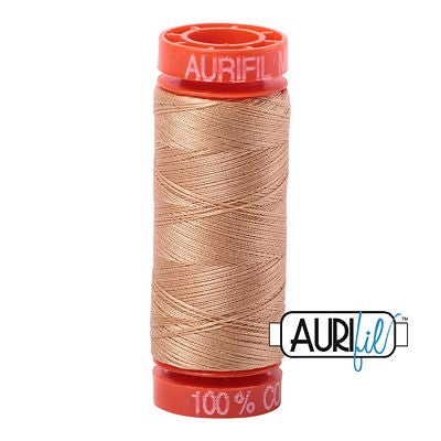 Aurifil Cotton Mako 50wt 200m 10ct Cashmere