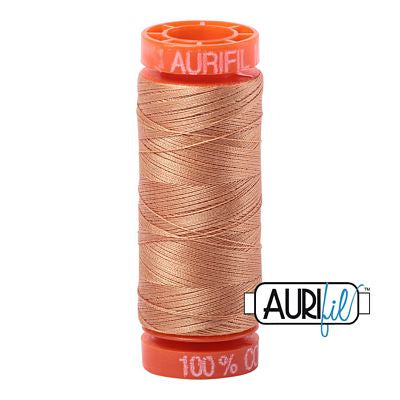 Aurifil Cotton Mako 50wt 200m 10ct Light Toast