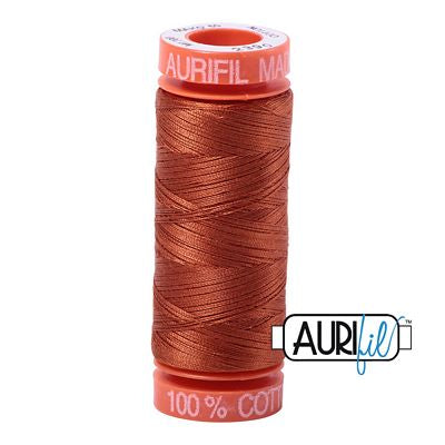 Aurifil Cotton Mako 50wt 200m 10ct Cinnamon Toast