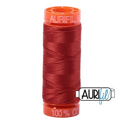 Aurifil Cotton Mako 50wt 200m 10ct Pumpkin Spice