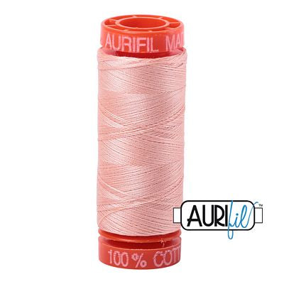 Aurifil Cotton Mako 50wt 200m 10ct Fleshy Pink