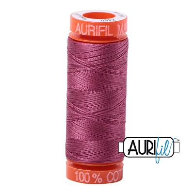 Aurifil Cotton Mako 50wt 200m 10ct Rose