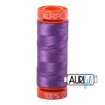 Aurifil Cotton Mako 50wt 200m 10ct Medium Lavender