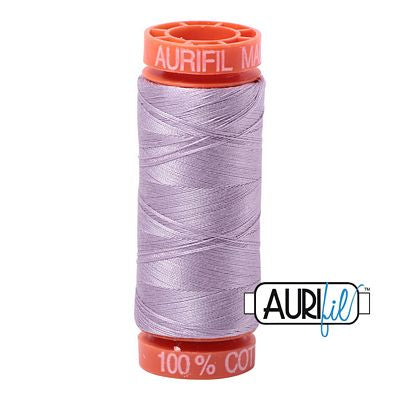 Aurifil Cotton Mako 50wt 200m 10ct Lilac