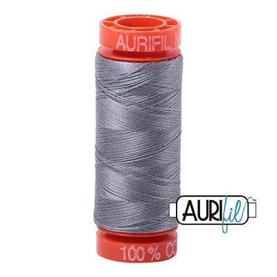 Aurifil Cotton Mako 50wt 200m 10ct Light Gray