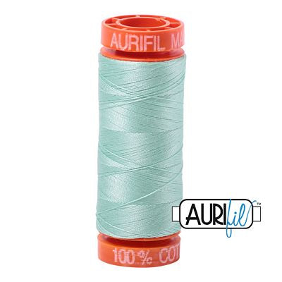 Aurifil Cotton Mako 50wt 200m 10ct Mint