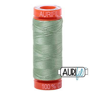 Aurifil Cotton Mako 50wt 200m 10ct Loden Green