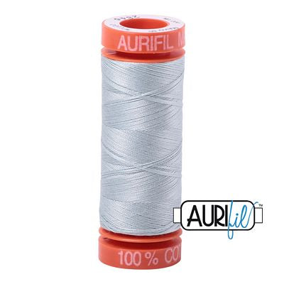 Aurifil Cotton Mako 50wt 200m 10ct Iceberg