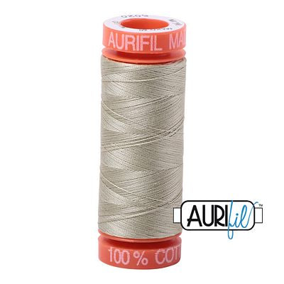 Aurifil Cotton Mako 50wt 200m 10ct Light Military Green