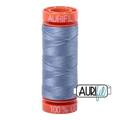 Aurifil Cotton Mako 50wt 200m 10ct Slate