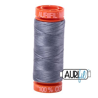 Aurifil Cotton Mako 50wt 200m 10ct Swallow