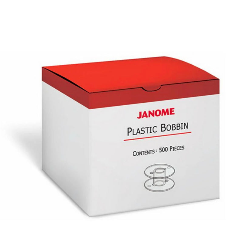 500pk Plastic Bobbins, Janome #202544014