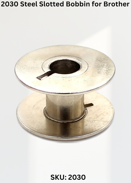 2030 Steel Slotted Bobbin for Brother LK3-B430, Brother Pfaff 34 and 38 Seki Sewing Machines