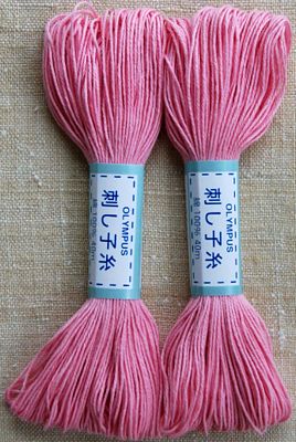 Olympus Sashiko Cotton 22yd Orchid Pink