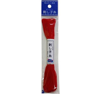 Olympus Sashiko Cotton 22yd Red