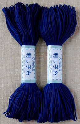Olympus Sashiko Cotton 22yd Royal Blue