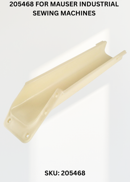 Upper Waste Chute 205468 for Mauser Industrial Sewing Machines