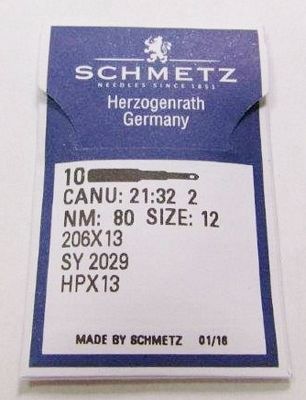 206x13 Needles Size 12 for Models 206, 306, 319