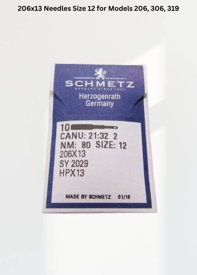 206x13 Needles Size 12 for Models 206, 306, 319