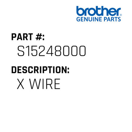 X Wire - Brother #S15248000