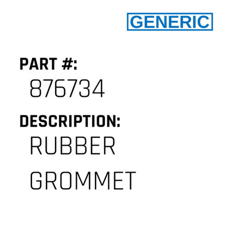 Rubber Grommet - Generic #876734