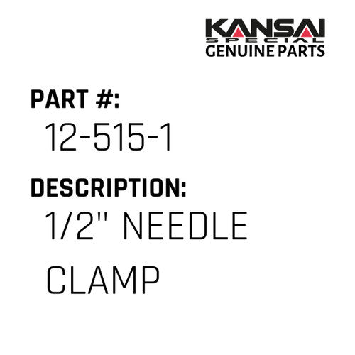 1/2" Needle Clamp - Kansai Special #12-515-1