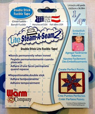 Lite Steam-A-Seam 2 1/4in x 40yd 12/case Drop Ship